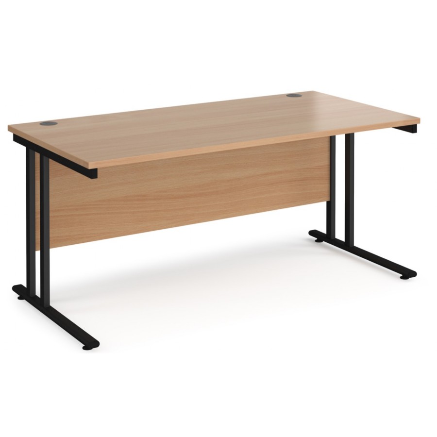 Maestro 800mm Deep Straight Office Desk